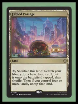 Fabled Passage - Commander: Teenage Mutant Ninja Turtles - NM - MTG - Image 1