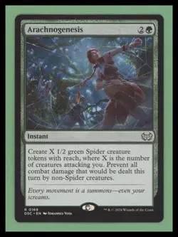 1 x Arachnogenesis - Commander: Duskmourn: House of Horror - NM-Mint - MTG - Image 1
