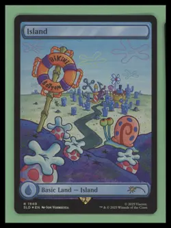 Island (1940) - Rainbow FOIL - Secret Lair Drop Series - NM - MTG - Image 1