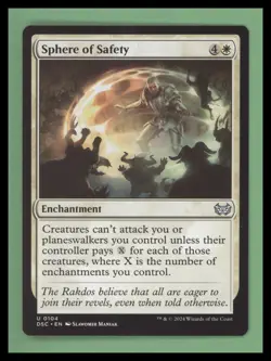 Sphere of Safety - Commander: Duskmourn: House of Horror - NM-Mint - MTG - Image 1