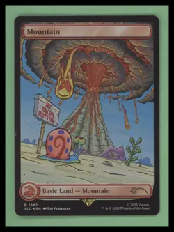 Mountain (1942) - Rainbow FOIL - Secret Lair Drop Series - NM - MTG - Image 1