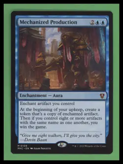 Mechanized Production - Commander: Murders at Karlov Manor - NM - MTG - Image 1