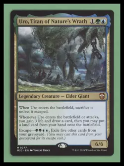 Commander: Modern Horizons 3 #277 Uro, Titan of Nature's Wrath - Image 1