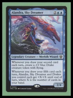 Alandra, Sky Dreamer - Commander: Murders at Karlov Manor - NM-Mint - MTG - Image 1