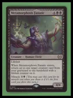 Metamorphosis Fanatic - Commander: Duskmourn: House of Horror - NM - MTG - Image 1