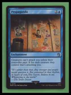 Propaganda - Universes Beyond: Doctor Who - NM - MTG - Image 1