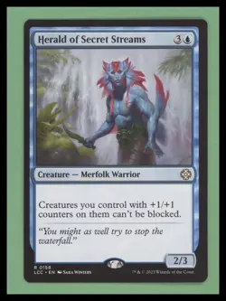Herald of Secret Streams - The Lost Caverns of Ixalan - NM-Mint - MTG - Image 1