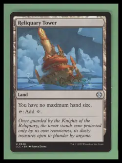 Reliquary Tower - Commander: The Lost Caverns of Ixalan - NM-Mint - MTG - Image 1