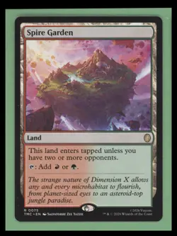 Spire Garden - Commander: Teenage Mutant Ninja Turtles - NM - MTG - Image 1