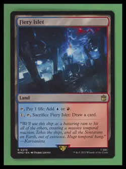 Fiery Islet - Universes Beyond: Doctor Who - NM - MTG - Image 1