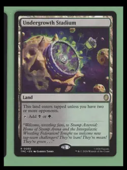 Undergrowth Stadium - Commander: Teenage Mutant Ninja Turtles - NM - MTG - Image 1