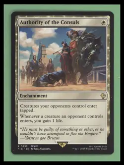 Authority of the Consuls - Commander: FINAL FANTASY - NM - MTG - Image 1