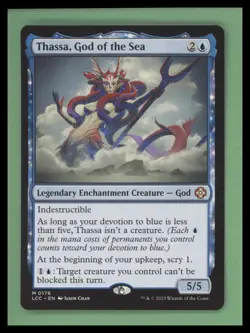 Thassa, God of the Sea - Commander: The Lost Caverns of Ixalan - NM - MTG - Image 1