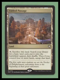 Fabled Passage - Commander: Secrets of Strixhaven - NM-Mint - MTG - Image 1