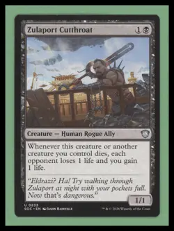1 x Zulaport Cutthroat - Commander: Secrets of Strixhaven - NM-Mint - MTG - Image 1