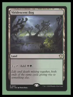 Viridescent Bog - Secrets of Strixhaven - NM-Mint - MTG - Image 1
