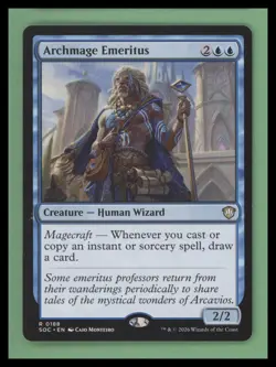 Archmage Emeritus - Secrets of Strixhaven - NM-Mint - MTG - Image 1