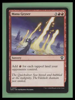 Mana Geyser - Secrets of Strixhaven - NM-Mint - MTG - Image 1