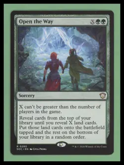 Open the Way - Commander: Secrets of Strixhaven - NM - MTG - Image 1