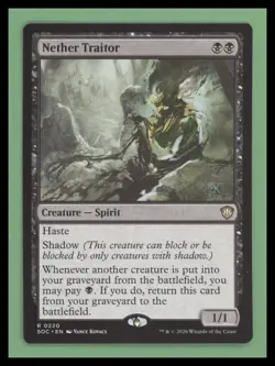 Nether Traitor - Commander: Secrets of Strixhaven - NM - MTG - Image 1