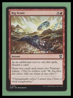 Big Score Commander: Secrets of Strixhaven Regular - Image 1