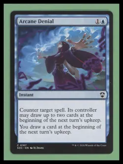 Arcane Denial - Secrets of Strixhaven - NM-Mint - MTG - Image 1