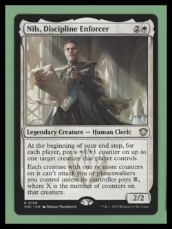 Nils, Discipline Enforcer - Commander: Secrets of Strixhaven - NM - MTG - Image 1
