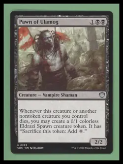 Pawn of Ulamog - Commander: Secrets of Strixhaven - NM-Mint - MTG - Image 1