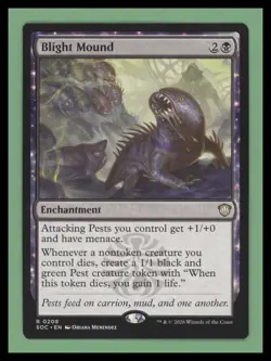 Blight Mound - Commander: Secrets of Strixhaven - NM-Mint - MTG - Image 1