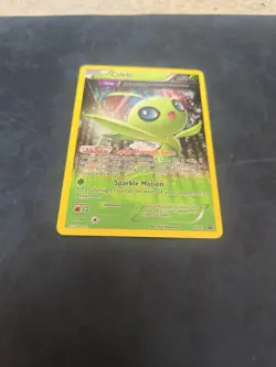 Pokemon TCG Celebi XY93 XY Black Star Promo Card 2015 EXC - Image 2