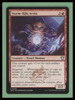 Storm-Kiln Artist - Secrets of Strixhaven - NM-Mint - MTG - Image 1
