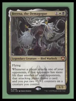Breena, the Demagogue - Commander: Secrets of Strixhaven - NM - MTG - Image 1