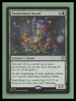 Tendershoot Dryad - Commander: Secrets of Strixhaven - NM - MTG - Image 1