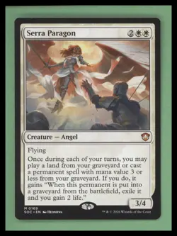 Serra Paragon - Secrets of Strixhaven - NM-Mint - MTG - Image 1