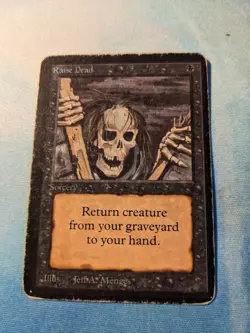Raise Dead 1x MtG Alpha *See Pictures* - Image 1