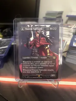 MTG Vincent Valentine (Borderless) Normal NM FINAL FANTASY Magic 383 - Image 1