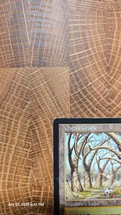 Gaea's Cradle Urza's Saga 321 Rare Regular Legendary Land MTG English 1998 - Image 3
