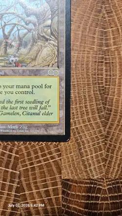 Gaea's Cradle Urza's Saga 321 Rare Regular Legendary Land MTG English 1998 - Image 4