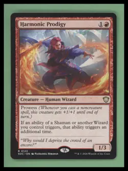 Harmonic Prodigy - Commander: Secrets of Strixhaven - NM-Mint - MTG - Image 1