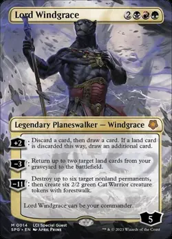 Lord Windgrace - Extended Art SPG NM MTG - Image 1