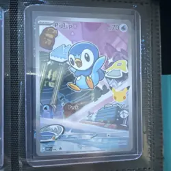 Piplup 42, Chimchar 41 & Turtwig 40 Pokemon Promo Cards - Near Mint Lot - Image 3