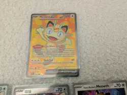 5 x Meowth 107/088 Pokemon Cards Bundle illustration, Promo, Mixed Sets IR - Image 2