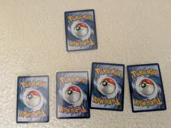 5 x Meowth 107/088 Pokemon Cards Bundle illustration, Promo, Mixed Sets IR - Image 4