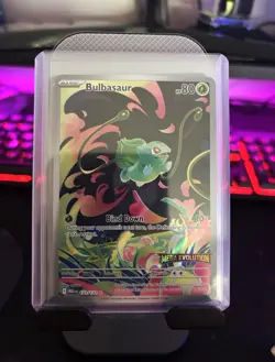 Pokemon TCG Bulbasaur 133/132 Misc Cards & Products Stamped Holo IR 80 HP EN - Image 1