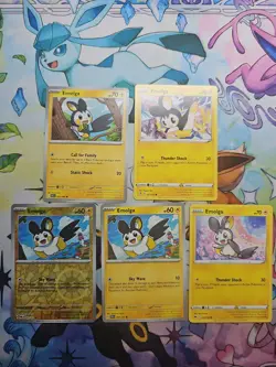 Pokemon TCG - Emolga Bundle - 5x Cards - Image 1
