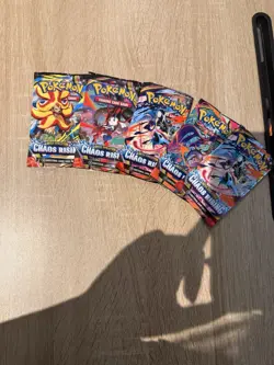 Pokemon TCG Pokemon cards Chaos rising x 5 packs - Image 1