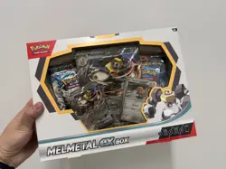 Pokemon TCG Melmetal EX Box Promo Scarlet & Violet Promo Cards and Booster Packs - Image 1