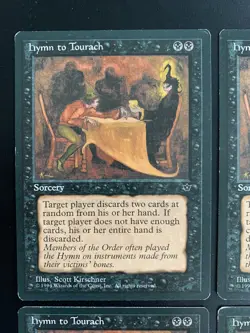 MTG - 4x Hymn To Tourach - Fallen Empires - Magic The Gathering - Image 2