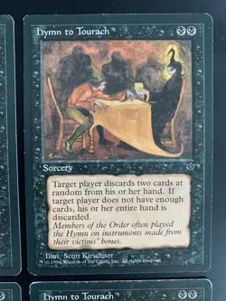 MTG - 4x Hymn To Tourach - Fallen Empires - Magic The Gathering - Image 3