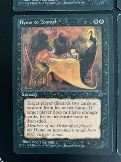 MTG - 4x Hymn To Tourach - Fallen Empires - Magic The Gathering - Image 4